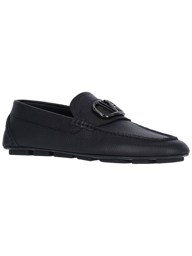 Valentino Garavani Flat shoes Black - VALENTINO - BALAAN 2