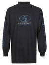 Surfer Long Sleeve T-Shirt Grey - BALENCIAGA - BALAAN 1