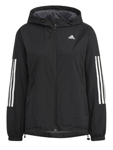 24/7 Regular Fit Windbreaker Black - ADIDAS - BALAAN 1