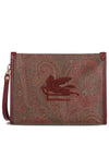 Paisley Clutch Bag Brown - ETRO - BALAAN 2