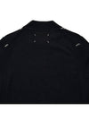 Work In Progress Wool Knit Top Black - MAISON MARGIELA - BALAAN 7