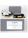 Nylon Tech Gabardine Clear Sole Tech Runner Sneakers White - THOM BROWNE - BALAAN 9