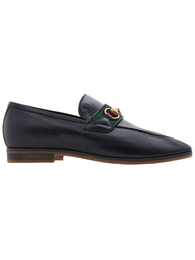 Men's Horsebit Loafers Black - GUCCI - BALAAN 3