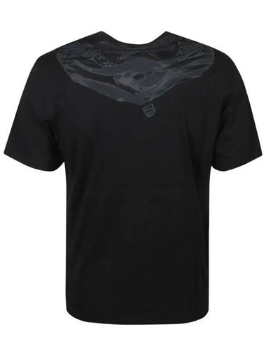 GoGGle Bag Print Short Sleeve T-Shirt Black - CP COMPANY - BALAAN 1