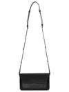 Trunk Bag E/W In Black Leather - MARNI - BALAAN 4