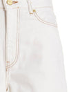 Stary Straight Jeans White - GANNI - BALAAN 4