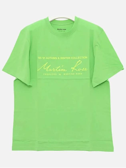 CMR603B FLURO GREEN TShirt - MARTINE ROSE - BALAAN 2