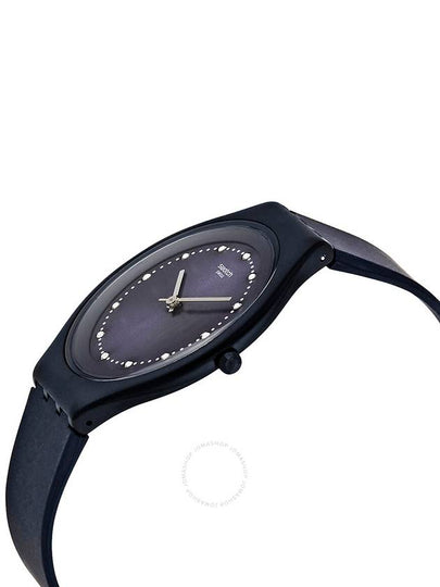 Swatch Skinsparks Dark Blue Sun-brushed Dial Unisex Watch SVUN100 - SWATCH - BALAAN 2