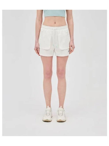 Points 5 Mirissa Shorts Light Ivory Women s Bottoms - DUVETICA - BALAAN 1