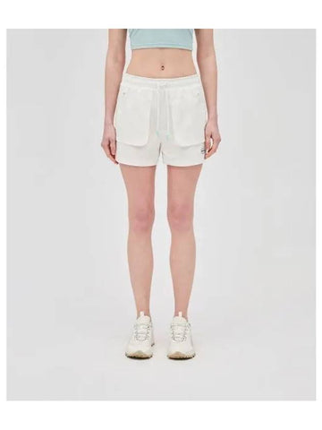 Mirissa Shorts Light Ivory Women s Bottoms - DUVETICA - BALAAN 1