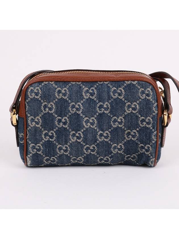 GG Ophidia denim mini cross bag 517350 - GUCCI - BALAAN 4