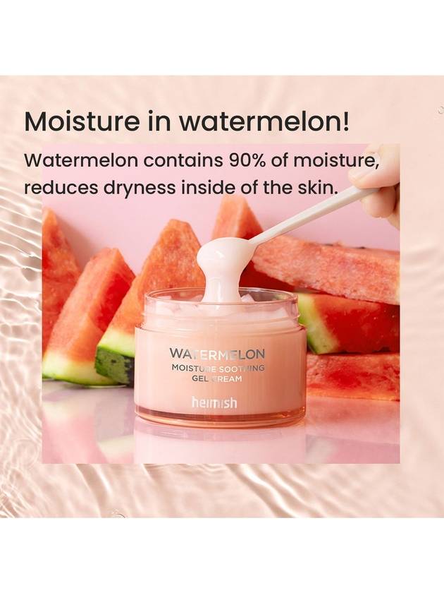 [heimish] Watermelon Moisture Soothing Gel Cream 110ml - HEIMISH - BALAAN 8