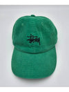 Graffiti Corduroy Low Pro Ball Cap Apple - STUSSY - BALAAN 3