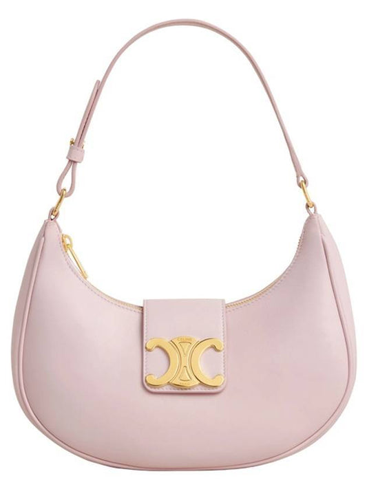Ava Triomphe Smooth Calfskin Shoulder Bag Pink - CELINE - BALAAN 1