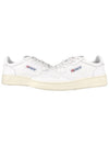 Men's Medalist Leather Low Top Sneakers White - AUTRY - BALAAN 2