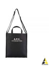 Recovery Logo Printing Cotton Tote Bag Black - A.P.C. - BALAAN 2