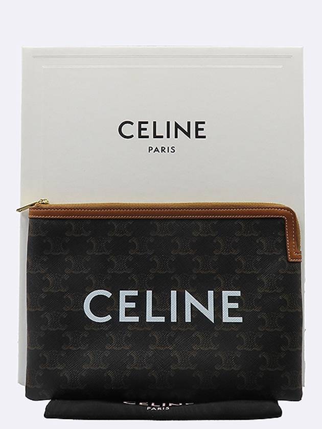 Celine 10D672BZQ Triope Small Pouch - CELINE - BALAAN 1