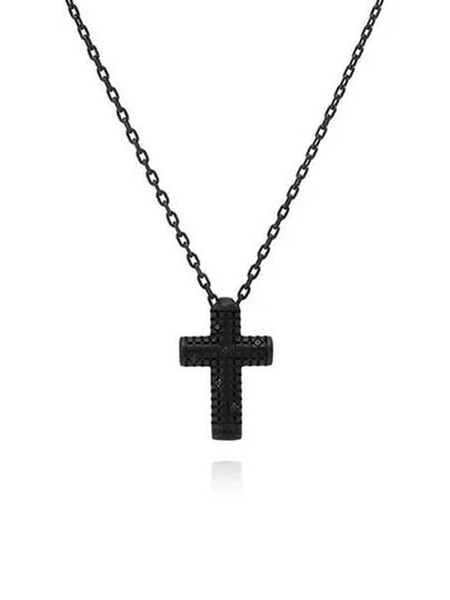 Metropolitan Diamond Silver Necklace Black - DAMIANI - BALAAN 2