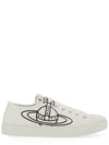 ORB Logo Low Top Sneakers White - VIVIENNE WESTWOOD - BALAAN 1