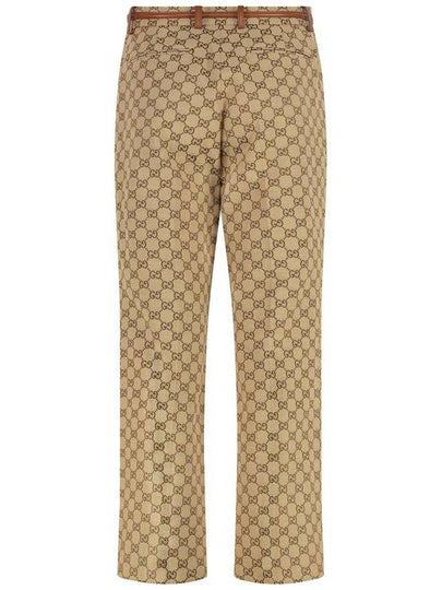 Gucci Gg Fabric Trousers - GUCCI - BALAAN 2