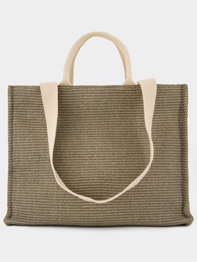 Large Shopper Bag - Marni - Cotton - Green - MARNI - BALAAN 3