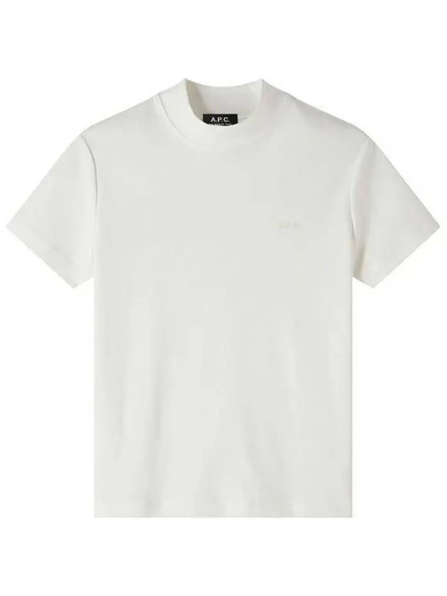 Logo Print Short Sleeve T-shirt White - A.P.C. - BALAAN 2