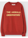 Kids Maroon Leo Sweatshirt F24124 252BG - THE ANIMALS OBSERVATORY - BALAAN 2