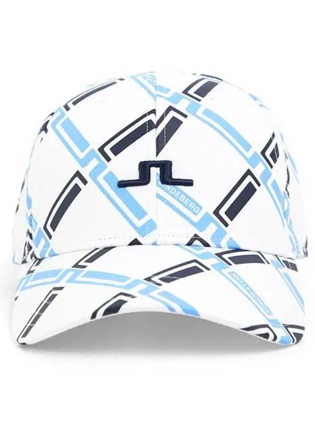 NK Embroidered Logo Golf Ball Cap White - J.LINDEBERG - BALAAN 3