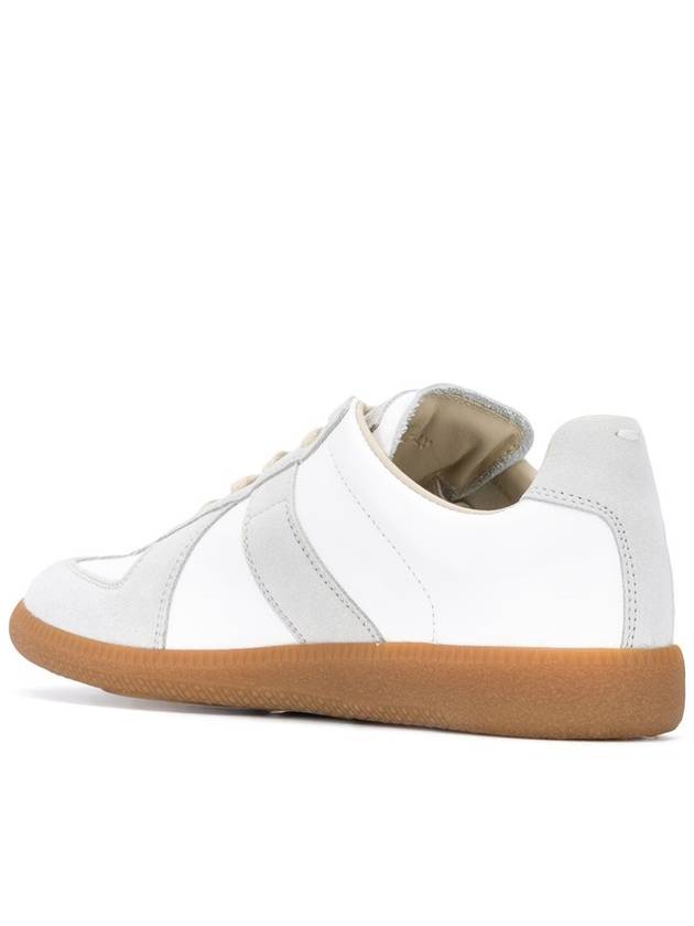 Replica Calfskin Low Top Sneakers White - MAISON MARGIELA - BALAAN 5