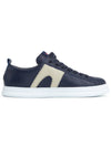 Runner Leather Low Top Sneakers Blue - CAMPER - BALAAN 5