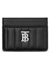 Lola Quilted Card Wallet Black - BURBERRY - BALAAN 3