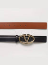 V Bold Edition Leather Belt 4W0T0SJ0 FZC ZL6 - VALENTINO - BALAAN 3