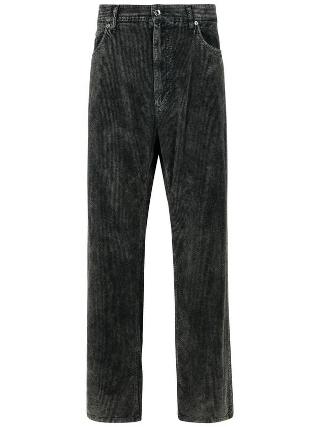 Dolce & Gabbana Black Cotton Trousers - DOLCE&GABBANA - BALAAN 1