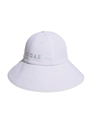 Logo Wide Bucket Hat White - ADIDAS - BALAAN 1