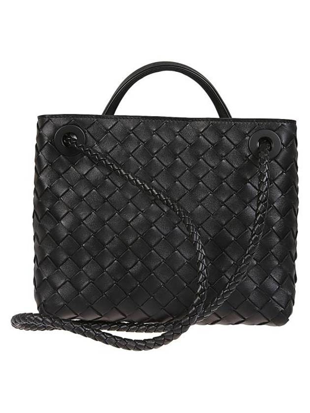 Andiamo Small Tote Bag Black - BOTTEGA VENETA - BALAAN 3