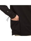 Metropolis Series Stretch Fleece Pocket Sweatshirt Black - CP COMPANY - BALAAN 8