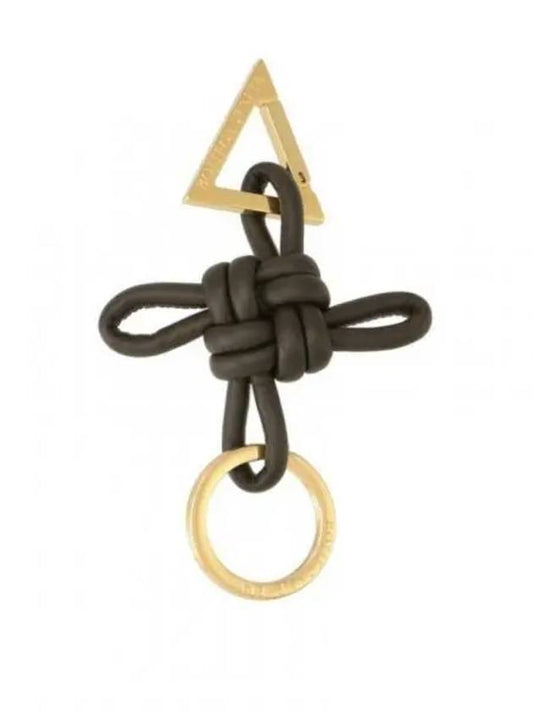 Triangle Nappa Key Holder Brown - BOTTEGA VENETA - BALAAN 2