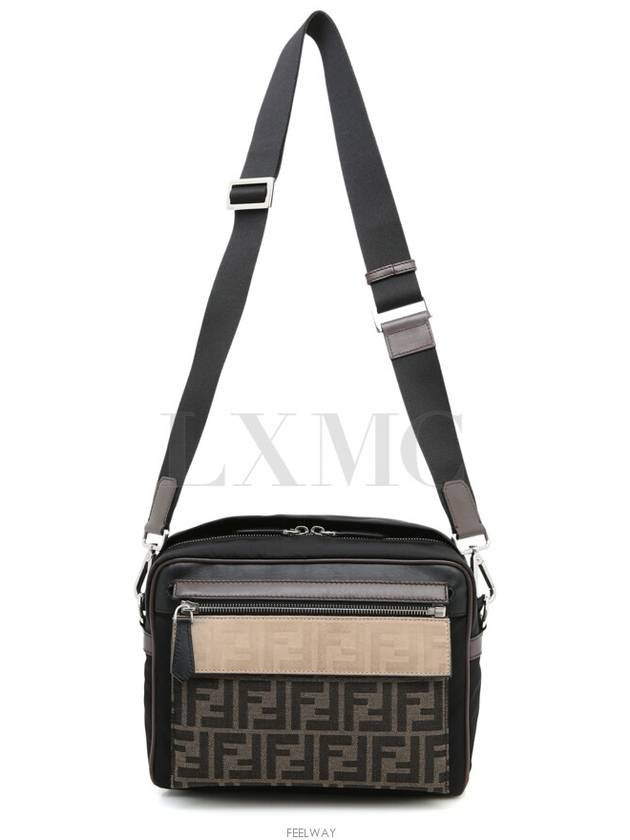 FF East West Black Cross Bag 7VA487 Camera - FENDI - BALAAN 6