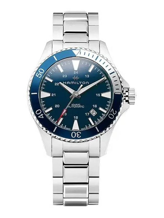 Khaki Navy Scuba Automatic Watch Silver Blue - HAMILTON - BALAAN 2