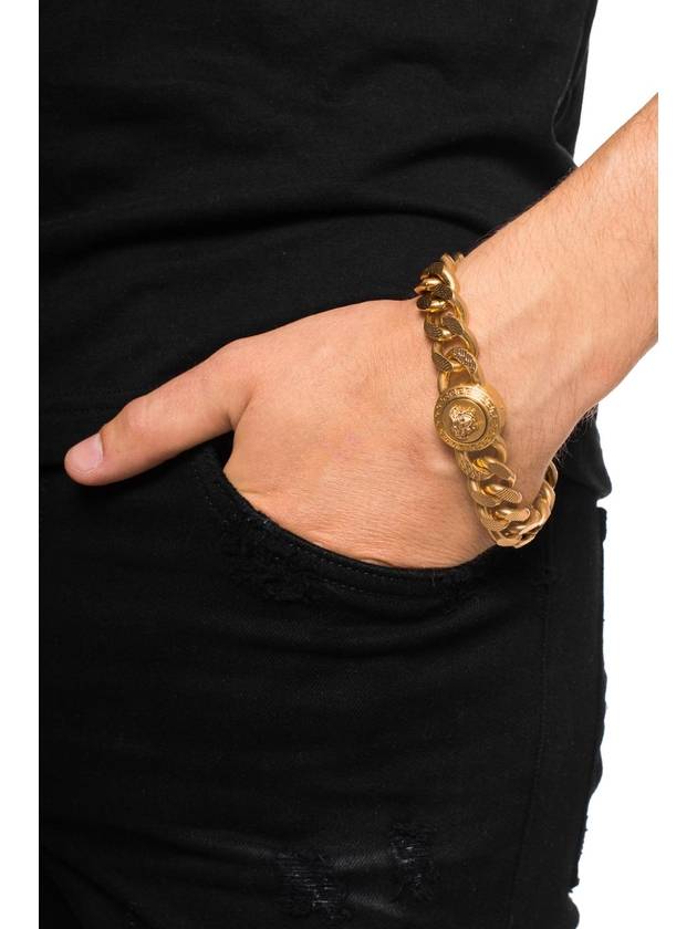 Medusa Chain Bracelet Gold - VERSACE - BALAAN 4