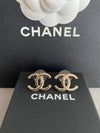 CC logo earrings crystal earrings gold ABB798 - CHANEL - BALAAN 5