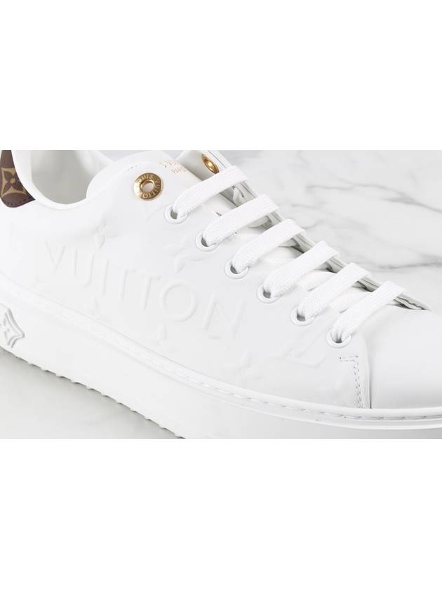 LV initial time out sneakers white 35 5 225 - LOUIS VUITTON - BALAAN 7