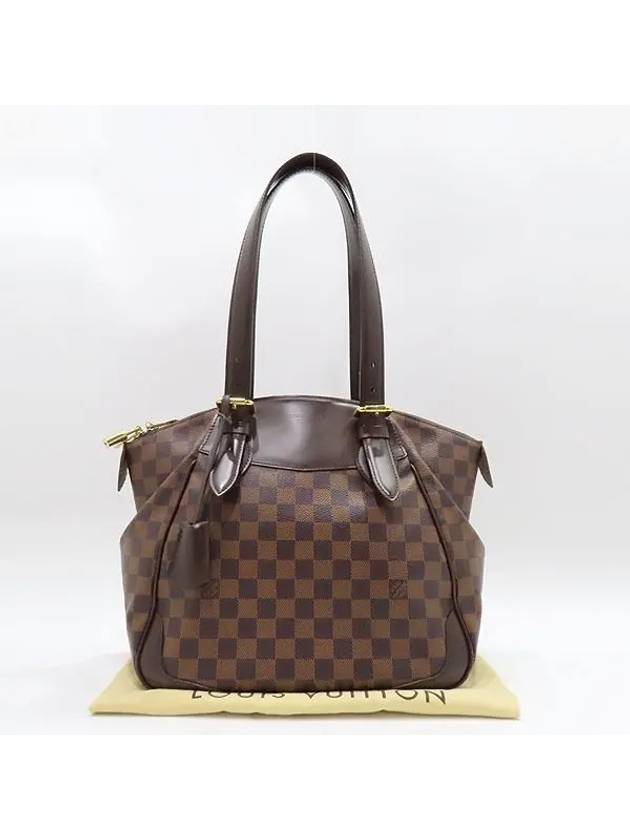 N41119 Damier Eben Canvas Verona GM Shoulder Bag - LOUIS VUITTON - BALAAN 1