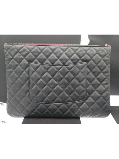 Classic Clutch Medium Caviar Silver A82545 - CHANEL - BALAAN 2