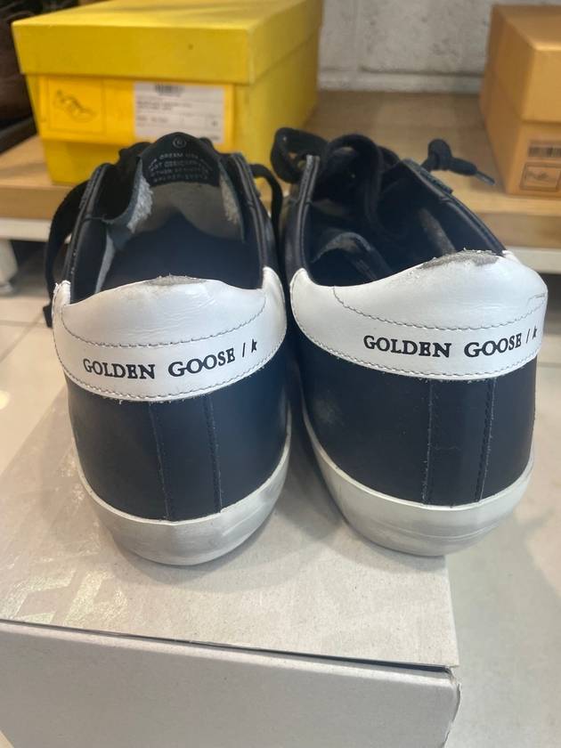 Superstar White Tab Sneakers Black - GOLDEN GOOSE - BALAAN.