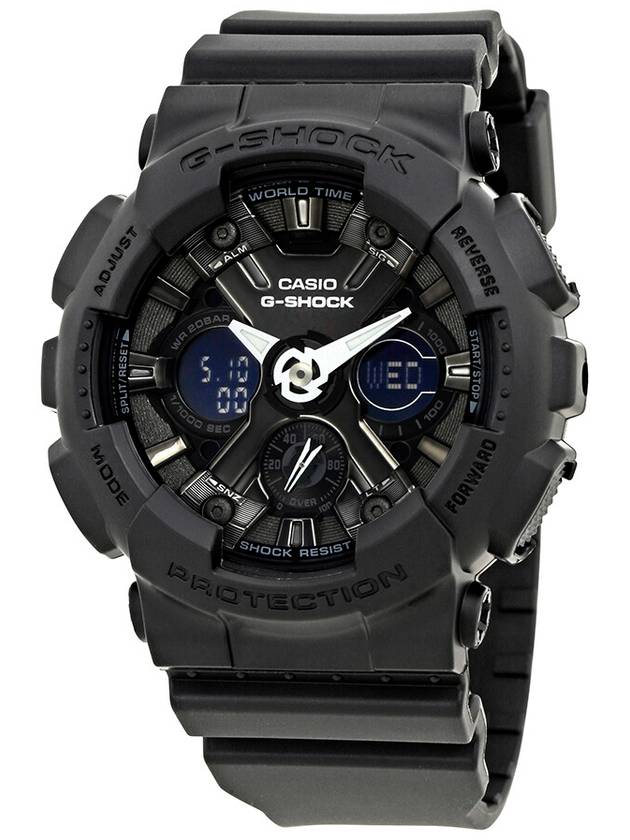 Casio G-Shock Black Dial Resin Ladies Watch GMA-S120MF-1ACR - CASIO - BALAAN 1