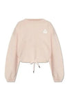 Margo Logo Crop Sweatshirt Rose - ISABEL MARANT - BALAAN 2