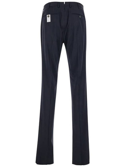 'Gentleman' Blue Pants With Front Pocket In Wool Blend Man - PT TORINO - BALAAN 2