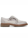 Brunello Cucinelli Leather Mix Double Monk CB746 - BRUNELLO CUCINELLI - BALAAN 1