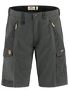 ABISKO SHORTS M DARK OLIVE - FJALL RAVEN - BALAAN 1